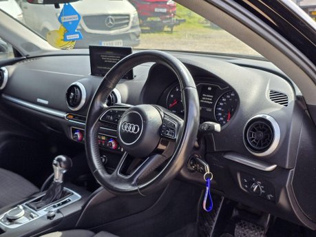 Audi A3 1.6 TDI Sport Saloon 4dr Diesel S Tronic Euro 6 (s/s) (110 ps) 56