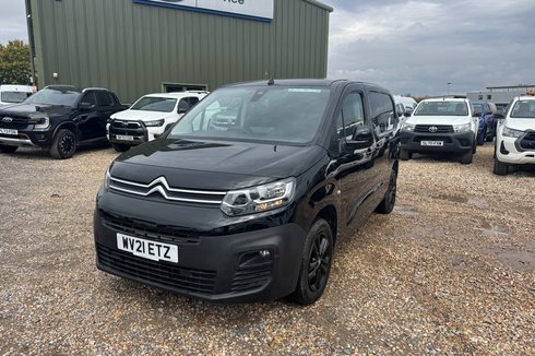 Citroen Berlingo AUTO LWB L2H1 Low Roof Driver Air Con Alloys Sensors Cam EURO 6