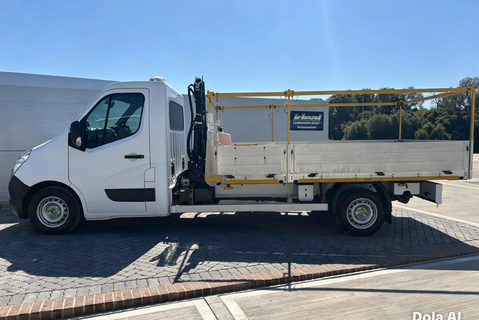 Vauxhall Movano L3H1 R3500 Dropside Truck with Hiab T-HIDUO 013 8