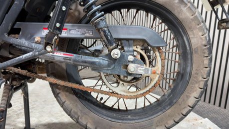 WK Bikes Scrambler 2021 50CC GEARED BIKE SPARES OR REPAIR PROJECT BIKE 21