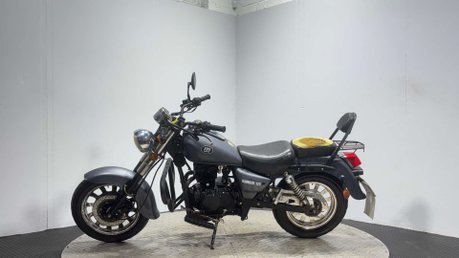 Motorini Bomber 2017 7K 1 OWNER CRUISER BIKE SPARES OR REPAIR 125CC PROJECT 4