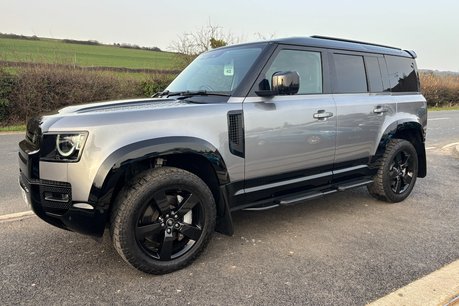 Land Rover Defender 110 D300 Hard Top HSE with Rear Seat Conversion - Black Pack