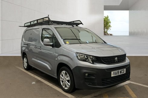 Peugeot Partner LWB L2H1 Low Roof Asphalt Air Con Alloys Cam Sensors EURO 6 NO VAT