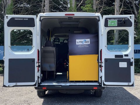 Peugeot Boxer 2.2 Boxer 440 L4H2 17-SEAT MINIBUS LITE NON-D1 WITH WHEELCHAIR RAMP. Euro 6 13