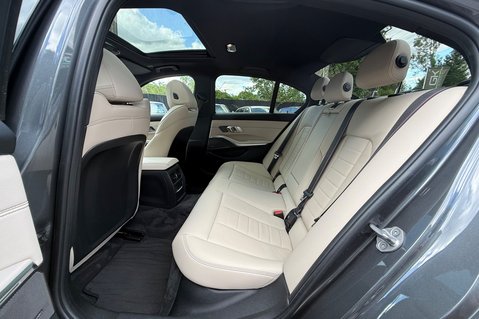 BMW 3 Series 330E M SPORT - OYSTER LEATHER -PRO & TECH PACKS - H/K -HUD - SUNROOF 30