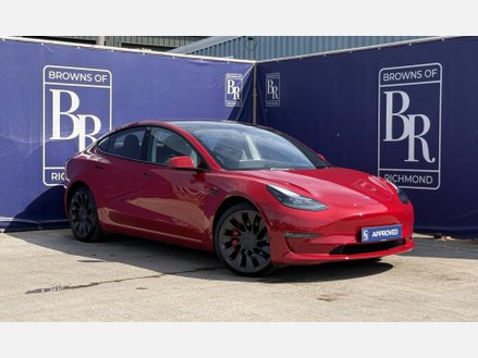 Tesla Model 3 (Dual Motor) Performance Saloon 4dr Electric Auto 4WDE (Performance Upgrade