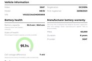 SEAT Mii 36.8kWh Hatchback 5dr Electric Auto (83 ps) 9