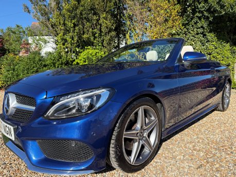 Mercedes-Benz C Class 2.1 C220d AMG Line Cabriolet Euro 6 (s/s) 2dr 5