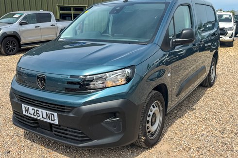 Peugeot Partner LWB L2H1 Low Roof Professional Air Con Sensors Tow Bar EURO 6 NO VAT