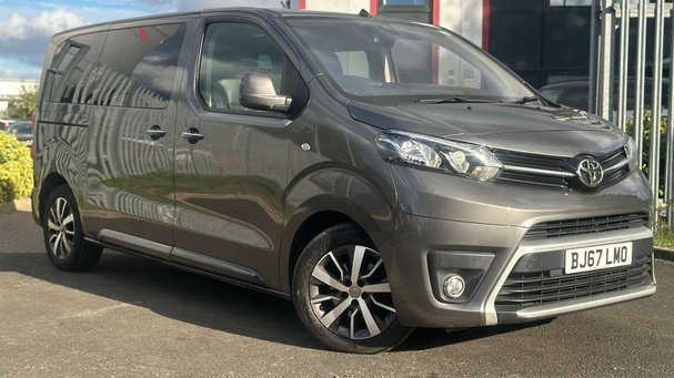 Toyota Proace Verso 2.0D Family Medium MPV 5dr Diesel Auto MWB Euro 6 (s/s) (8 Seat) (180 ps) Service History