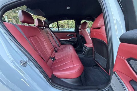 BMW 3 Series 330E M SPORT PHEV -TACORA RED LEATHER -COMF/VIS PACKS -HARMAN KARDON -VATQ 28