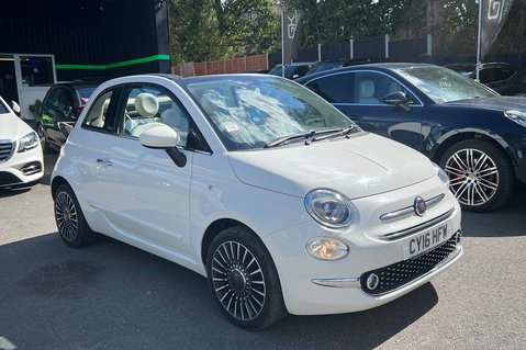 Fiat 500 LOUNGE DUALOGIC -£20 ROAD TAX - RARE AUTO CABRIO 1