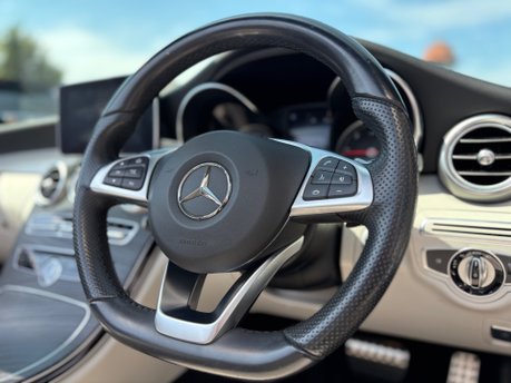 Mercedes-Benz C Class 2.1 C220d AMG Line (Premium Plus) Cabriolet 2dr Diesel 4MATIC (170ps) 24