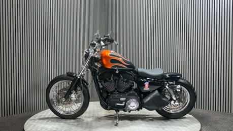 Harley-Davidson Sportster 1200 XL 2005 27K CUSTOM CRUISER BIKE NEW MOT 1200CC 4