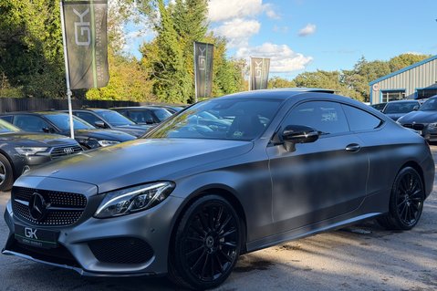 Mercedes-Benz C Class C 200 AMG LINE PREMIUM PLUS - MAGNO GREY FACTORY PAINT -ARMYTRIX EXHAUST 11