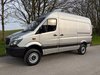 Mercedes-Benz Sprinter 319 V6 Cdi 4x4 5g-Tronic Mwb Hr Panel Van - Air Con - Direct from MOD