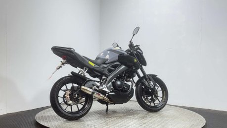 Yamaha MT-125 MT 125 2016 16K GPR EXHAUST NEW MOT SERVICED 125CC NAKED 3