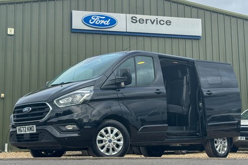 Ford Transit Custom Crew Cab [SOLD MT] AUTO SWB L1H1 Low Roof Limited 320 Air Con Alloys Sensor