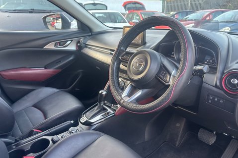 Mazda CX-3 SPORT NAV… AUTOMATIC…5 SERVICES...SAT NAV..HEATED LEATHER SEATS 2