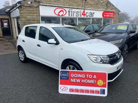We greeted Michael with a cuppa and a biscuit on collection of his new Dacia.