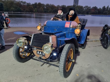 2024 London to Brighton Veteran car run.