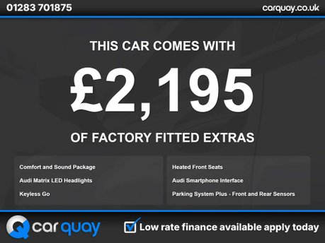 Audi A5 2.0 A5 Sportback 40 TFSI MHEV S Line Semi-Auto 5dr 13