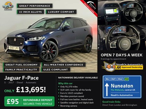 Jaguar F-Pace S 3.0 V6 D300 AWD AUTOMATIC 2