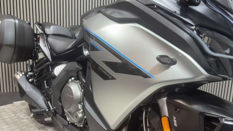 cf moto GT 2023 ONLY 507 MILES PANNIERS MOT JULY 2027 650CC A2 50