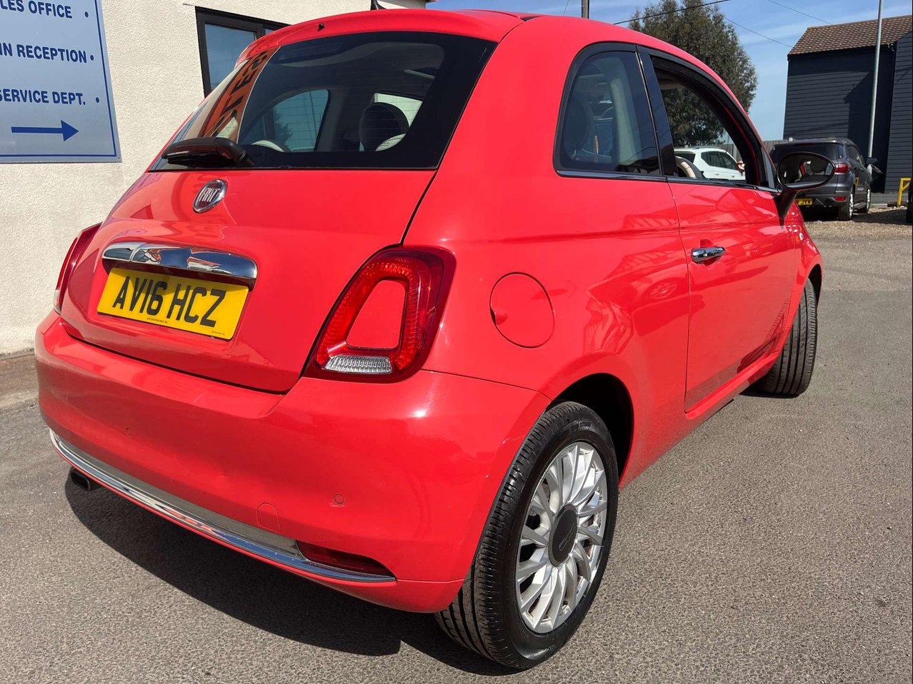 FIAT 500 1.2 500 LOUNGE 3DR YEAR 2016 16 MILEAGE 97,138 MILES TRANSMISSION MANUAL...
