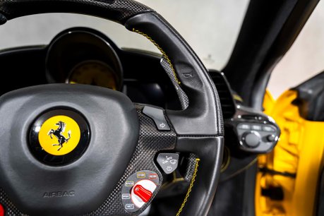Ferrari 458 Speciale Aperta 1 OF 49 RHD. UK SUPPLIED. NART STRIPE. CARBON INT & EXT. LIFT 34
