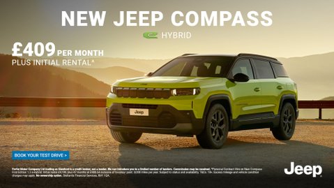 Meet Jeep at Glenford. Iconic, Electrified, Unstoppable 3
