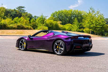 Ferrari SF90 Spider ATELIER EXAMPLE. VIOLA HONG KONG. CARBON INT & EXT. FRONT LIFT. 2