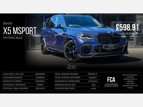 BMW X5 3.0 X5 xDrive 30d M Sport Auto 4WD 5dr 5