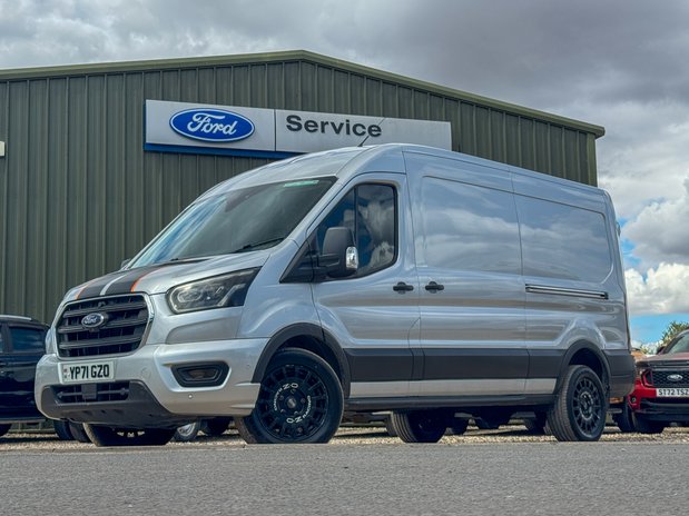 Ford Transit AUTO LWB L3H2 Medium Roof Leader 350 Air Con Alloys Cam EURO 6 1