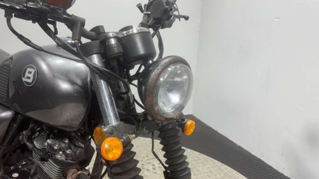 Bullit Bluroc 2021 6K RUNNING RETRO MODERN CLASSIC BIKE PROJECT 125CC LEARNER 8