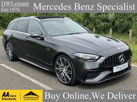 Mercedes-Benz C Class C43 AMG 4Matic Premium Plus MHEV Petrol Estate Auto PAN ROOF/HEADS-UP/VAT Q