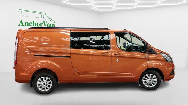 Ford Transit Custom Crew Cab [SOLD] LWB L2H1 Low Roof Limited 320 Air Con Alloys EURO 6 NO VAT 3