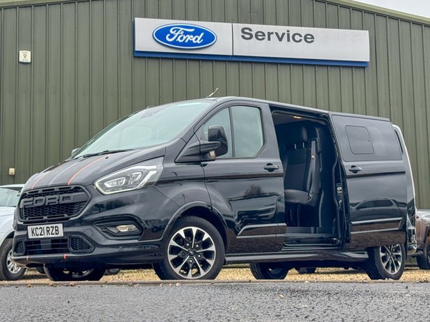 Ford Transit Custom Crew Cab LWB L2H1 Sport 320 Air Con Alloys SELECT 1