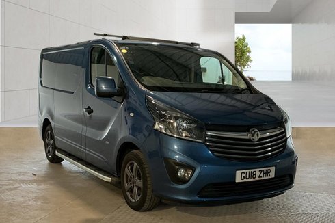 Vauxhall Vivaro SWB L1H1 Low Roof Sportive 282 Air Con Alloys Sensors EURO 6 NO VAT
