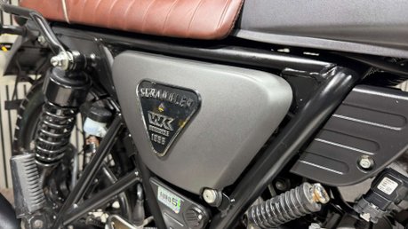 WK Bikes Scrambler 2023 ONLY 5K 1 OWNER MOT AUGUST 2027 LEARNER 125CC 13