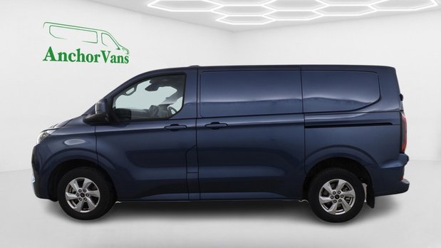 Ford E-Transit Custom 65KWH AUTO SWB L1H1 Low Roof Limited Air Con 218ps Alloys Sensors Cam EURO 7