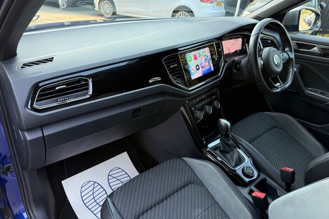 Volkswagen T-Roc R TSI 4MOTION DSG - LAPOIZ BLUE -FULL VOLKSWAGEN SERVICE HISTORY -CARPLAY 24