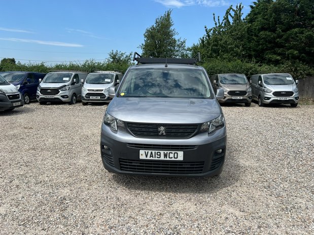 Peugeot Partner LWB L2H1 (SOLD) Low Roof Asphalt Air Con Alloys Cam Sensors EURO 6 NO VAT 3