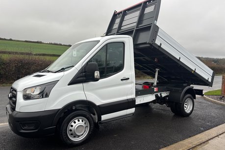 Ford Transit 350 Drw L2 130 ps Single Cab Tipper - Air Con / Tow Axle