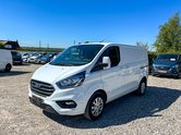 Ford Transit Custom SWB L1H1 (SOLD) Low Roof Limited 280 Air Con Alloys Nav Sensors EURO 6 NO V 2