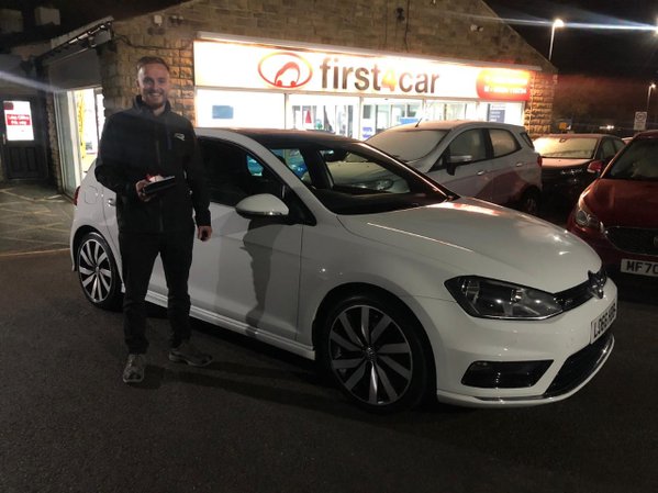 Billy loves his VW!