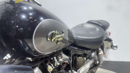 Yamaha XV VIRAGO 125 1997 21K CRUISER V TWIN PROJECT BIKE SPARES OR REPAIR 125CC 8