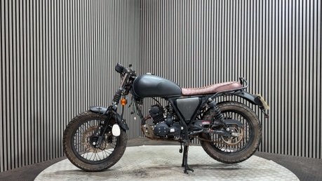 WK Bikes Scrambler 2021 50CC GEARED BIKE SPARES OR REPAIR PROJECT BIKE 4