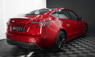 Tesla Model 3 LONG RANGE AWD Ultra Red Now with GROK Heated & Cooled Seats One Owner 9