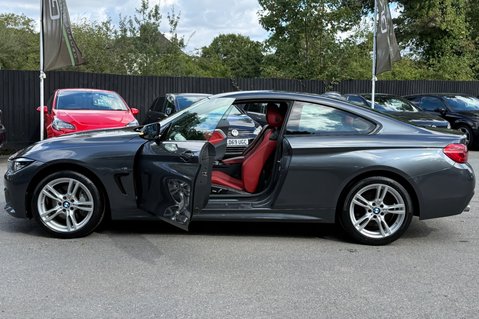 BMW 4 Series 435D XDRIVE M SPORT -ADAPTIVE SUSPENSION -CORAL RED LEATHER  16
